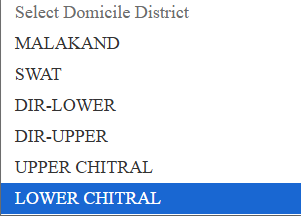 Districts included in ETEA Zone 3